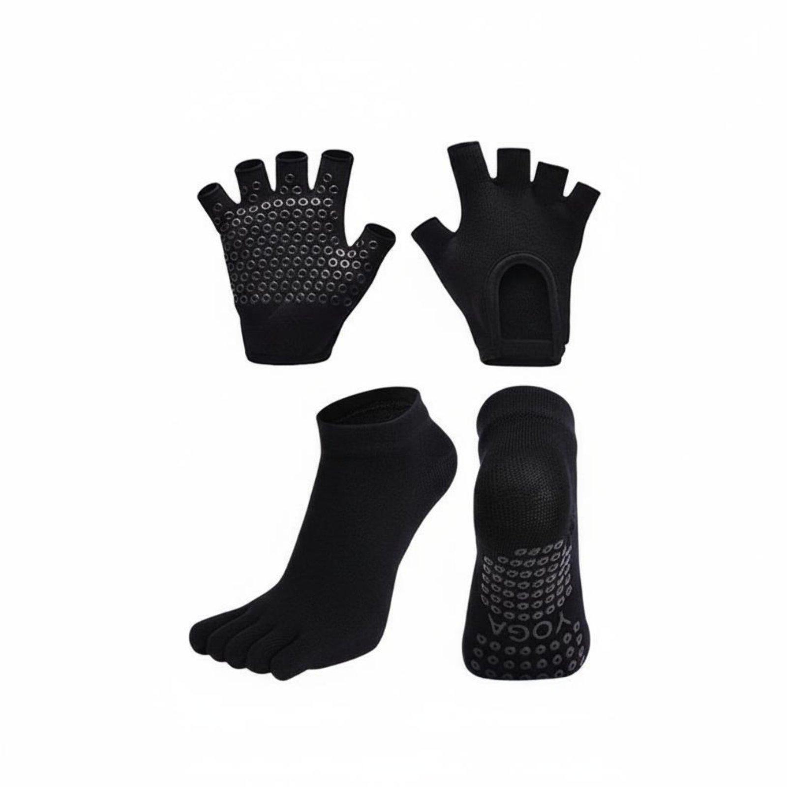 Home Gym Youtube - Chaussettes de sport pour femmes, antidérapantes,