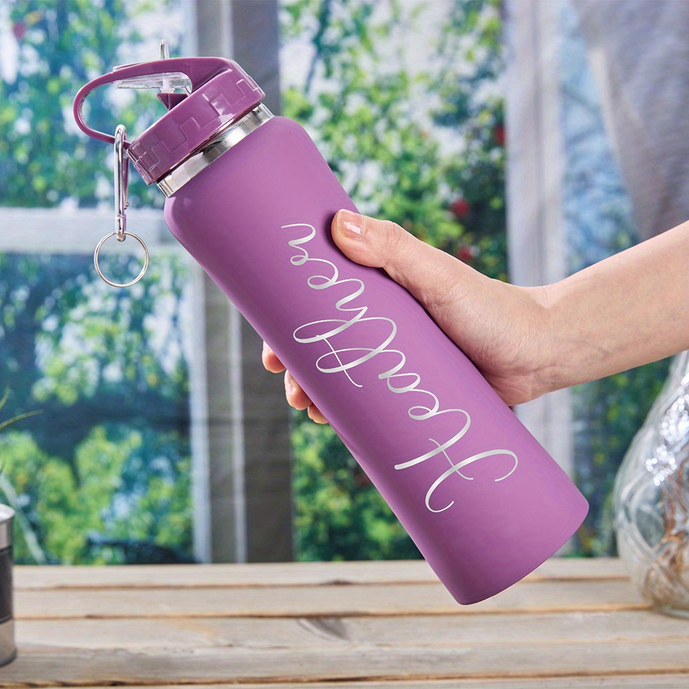 Home Gym Outdoor - Bouteille d'eau en acier inoxydable personnalisable
