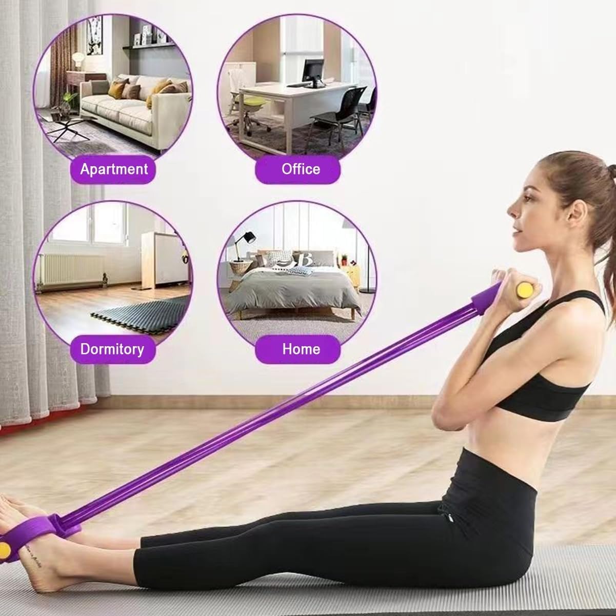 Home Gym Youtube - 21 bandes de résistance fitness –
