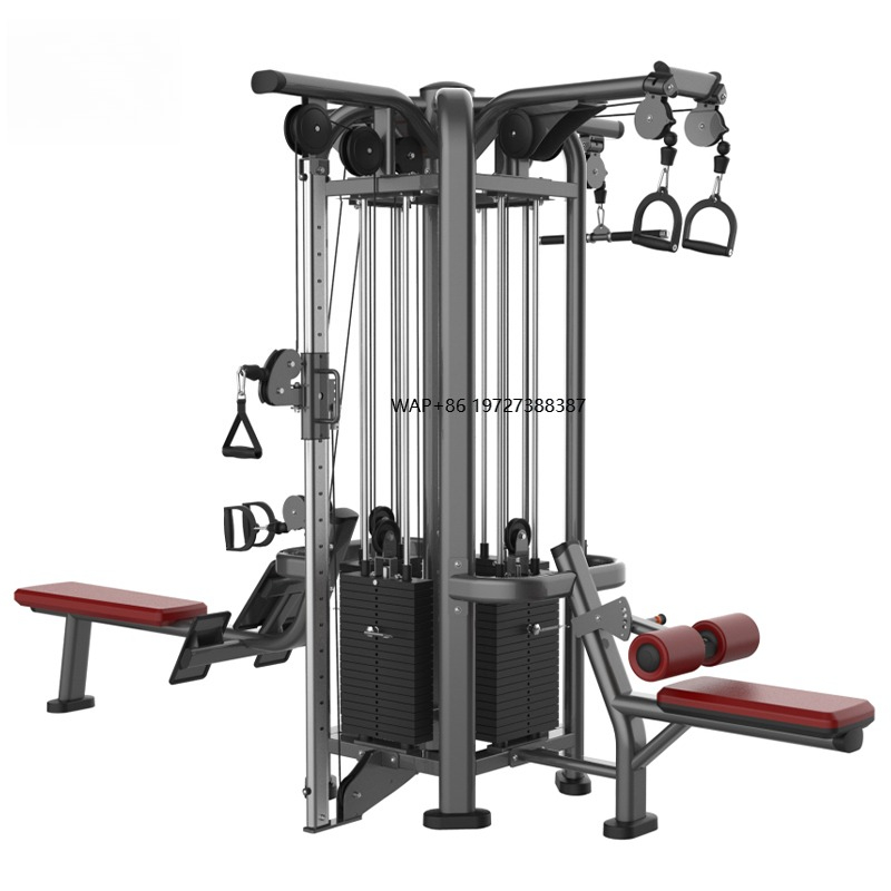Home Gym Gym Equipment - Équipement d'entraînement musculaire multifonctionnel multi-stations en