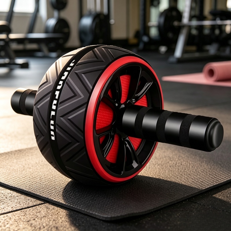 Home Gym Garden - Roue abdominale antidérapante, équipement de fitness
