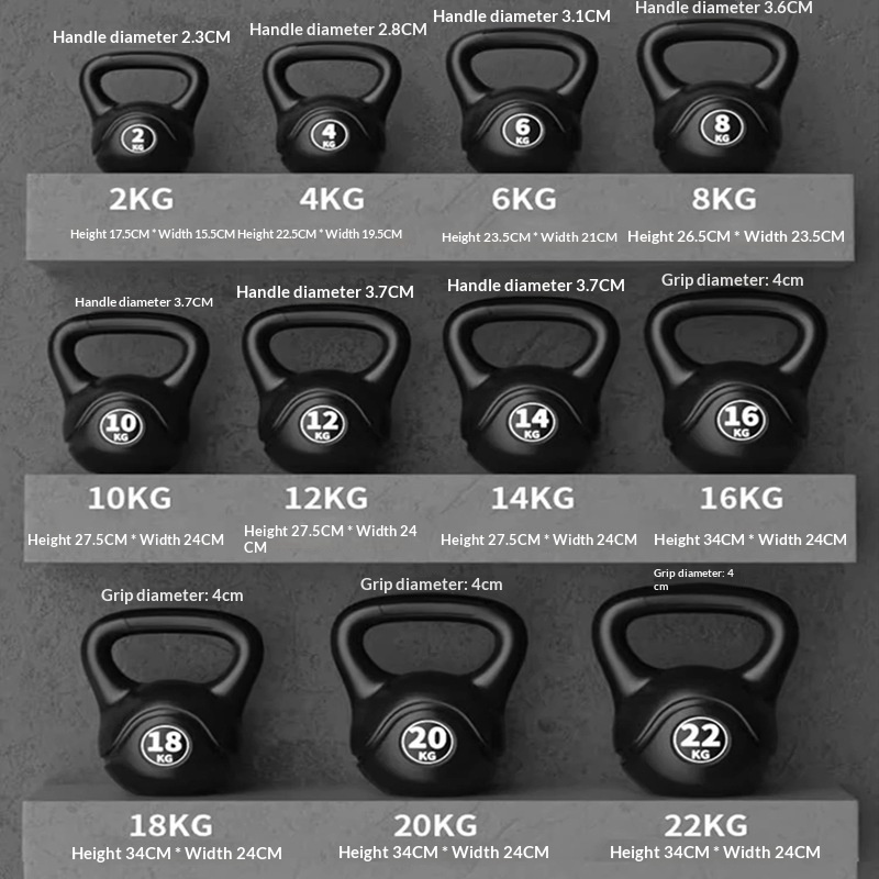 Treadmill Home Gym - 2026 Kettlebell de fitness réglable 8