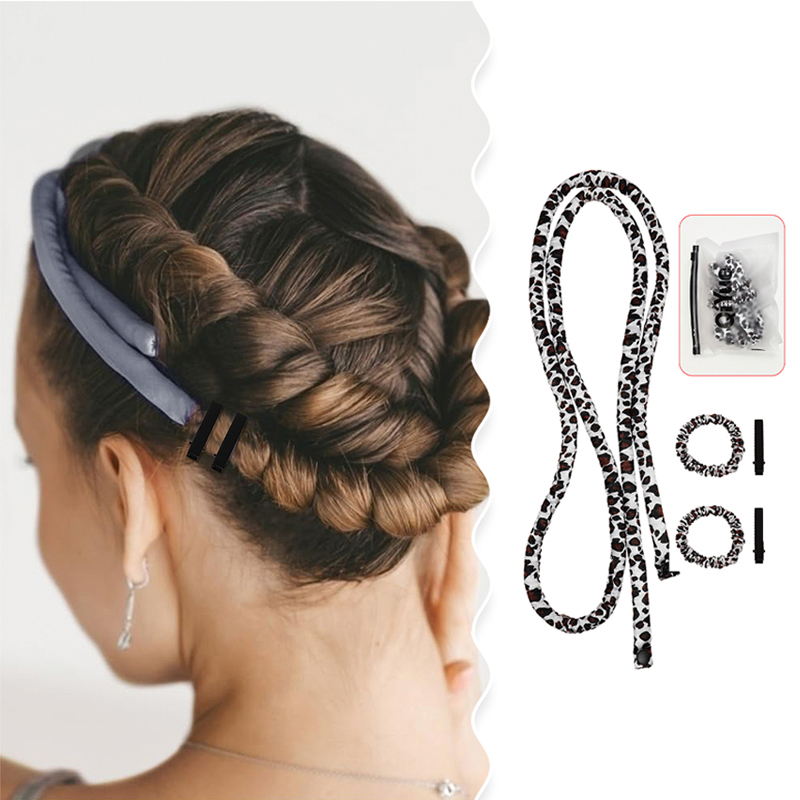 Preacher Curl Pad - Bandeau à boucler sans chaleur, rouleaux