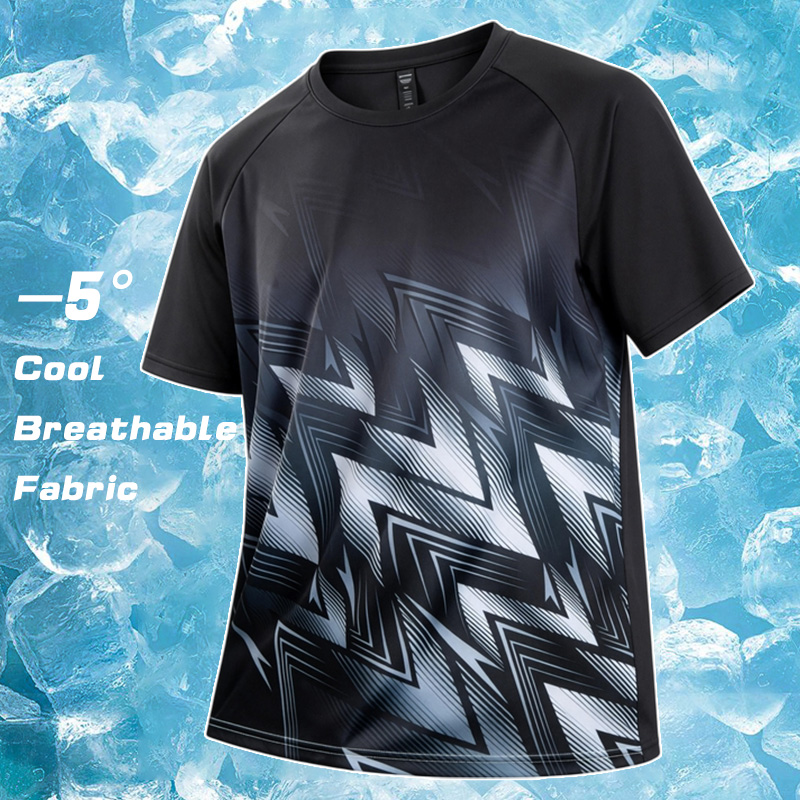 Home Gym Build - T-shirt de course à séchage rapide