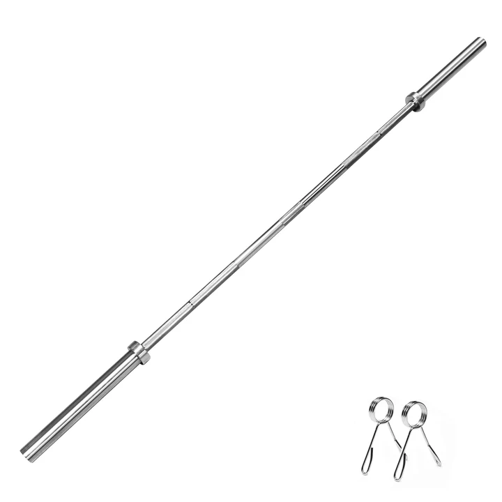 Olympic Barbell 20Kg - Barre d'haltères en acier de haute