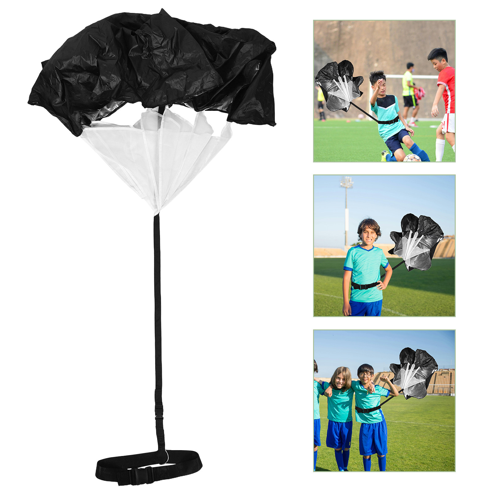 Speed Parachute Sprint - Ceinture de résistance indépendante pour entraînement
