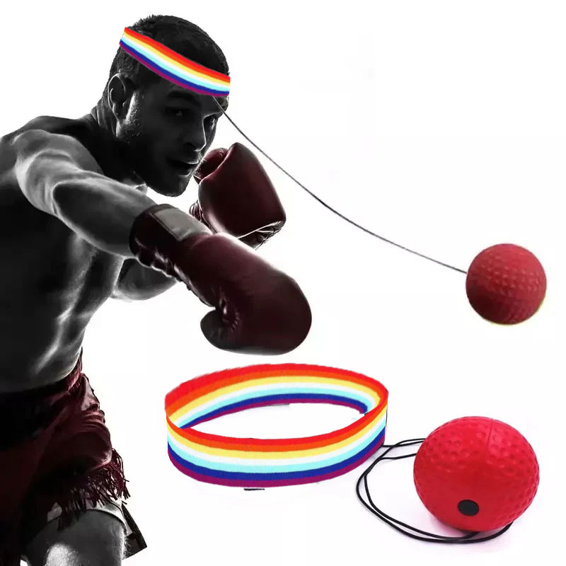 Speed Bag Boxing - 1 Ballon de Réaction de Boxe,