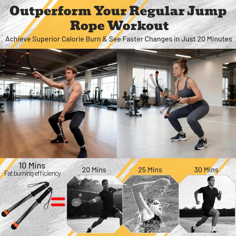 Home Gym Tools - Corde de combat sans corde pour
