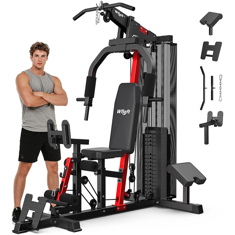 Home Gym Leg Extension Machine - Équipement de musculation Pooboo Home Gym