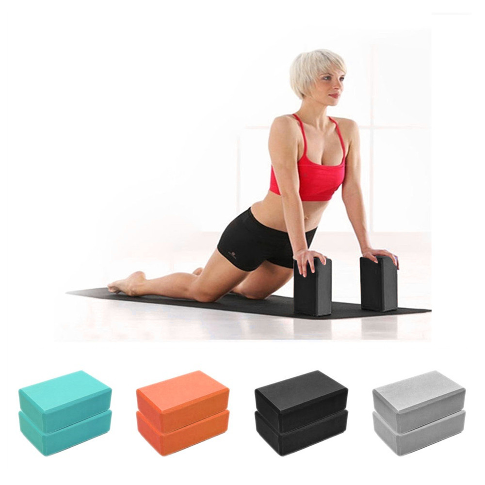 Home Gym Build - Bloc de Yoga EVA coloré, brique