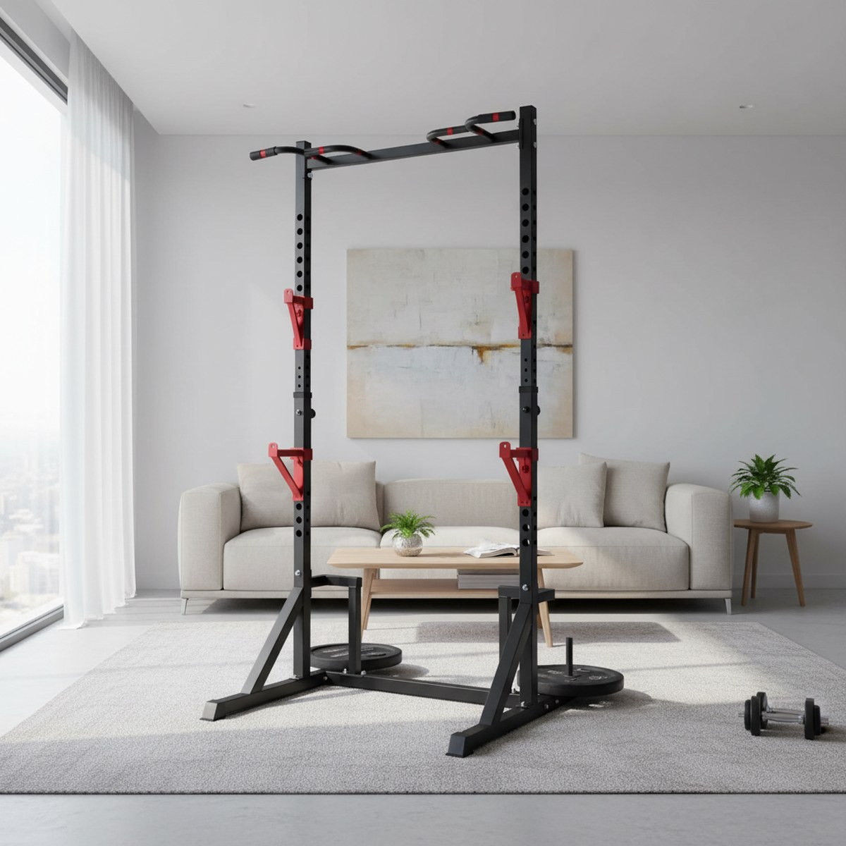 Rack de musculation réglable a - Home Gym Gym Equipment avis et prix