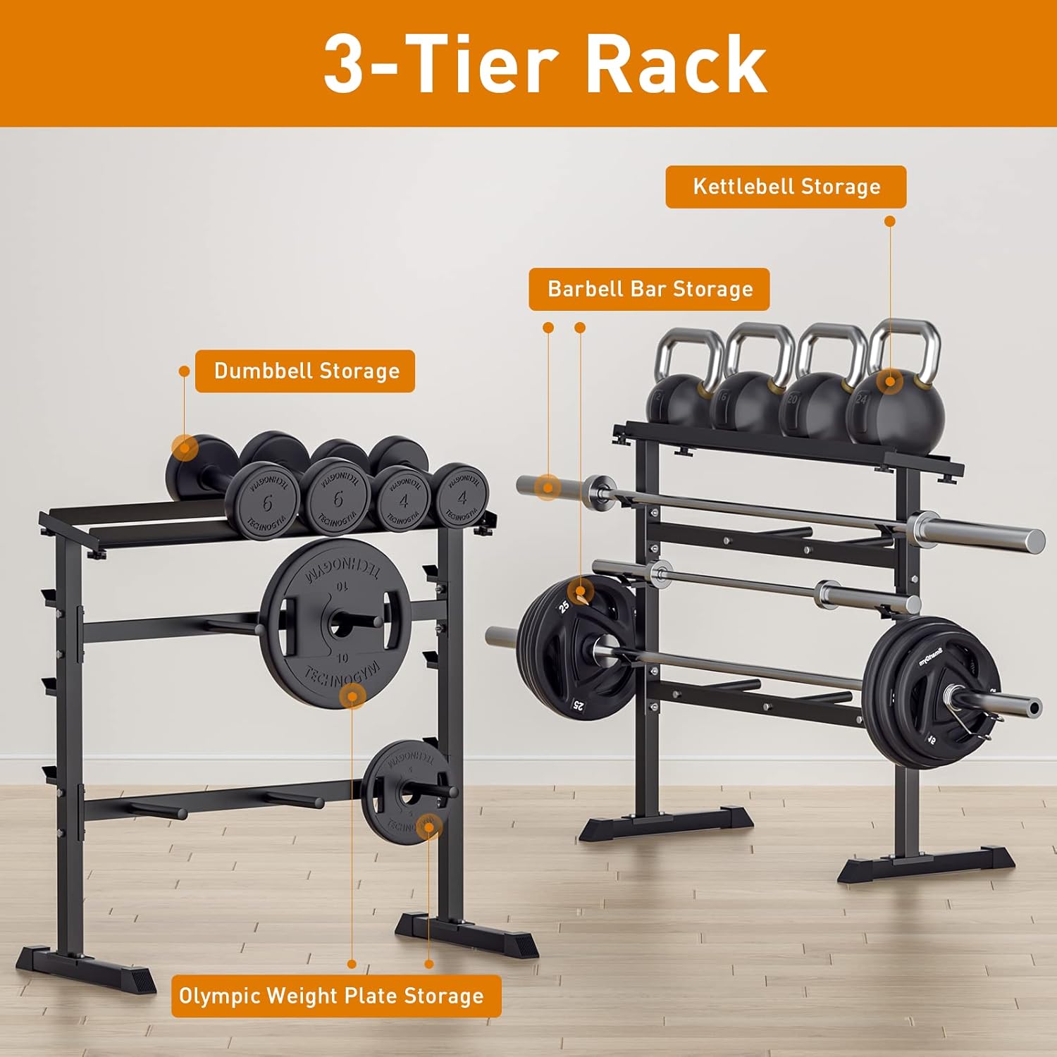 Support de rangement pour halt - Home Gym Design avis et prix