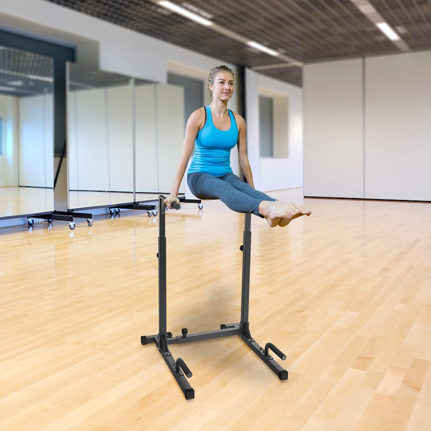 Barres parallèles en métal pou - Home Gym Build avis et prix
