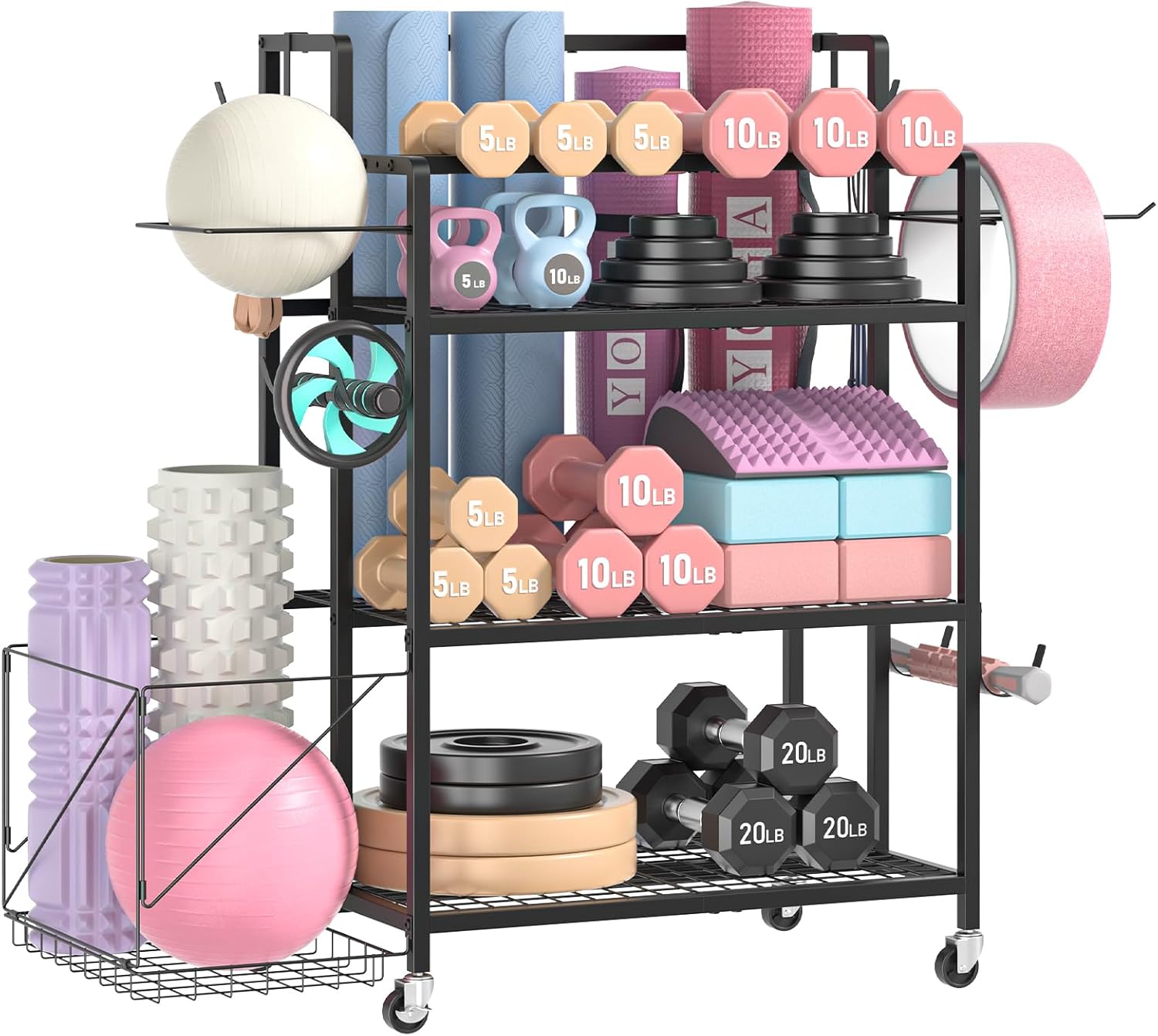 Rangement pour salle de sport  - Home Gym Gym Equipment avis et prix