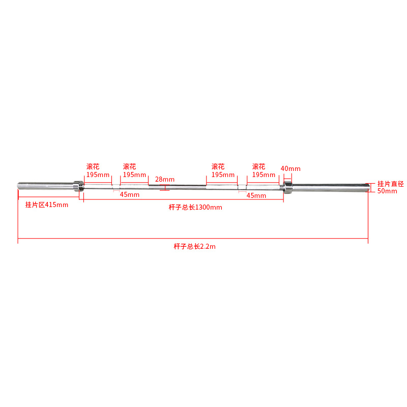 Barre de musculation de compét - Olympic Barbell 20Kg avis et prix