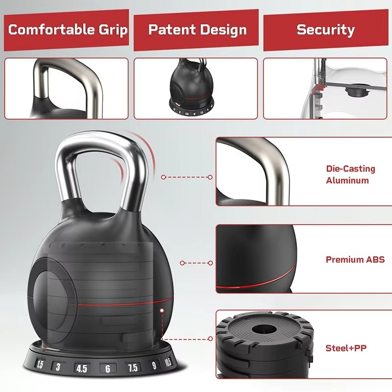 Kettlebell tout-en-un réglable - Home Gym Design avis et prix