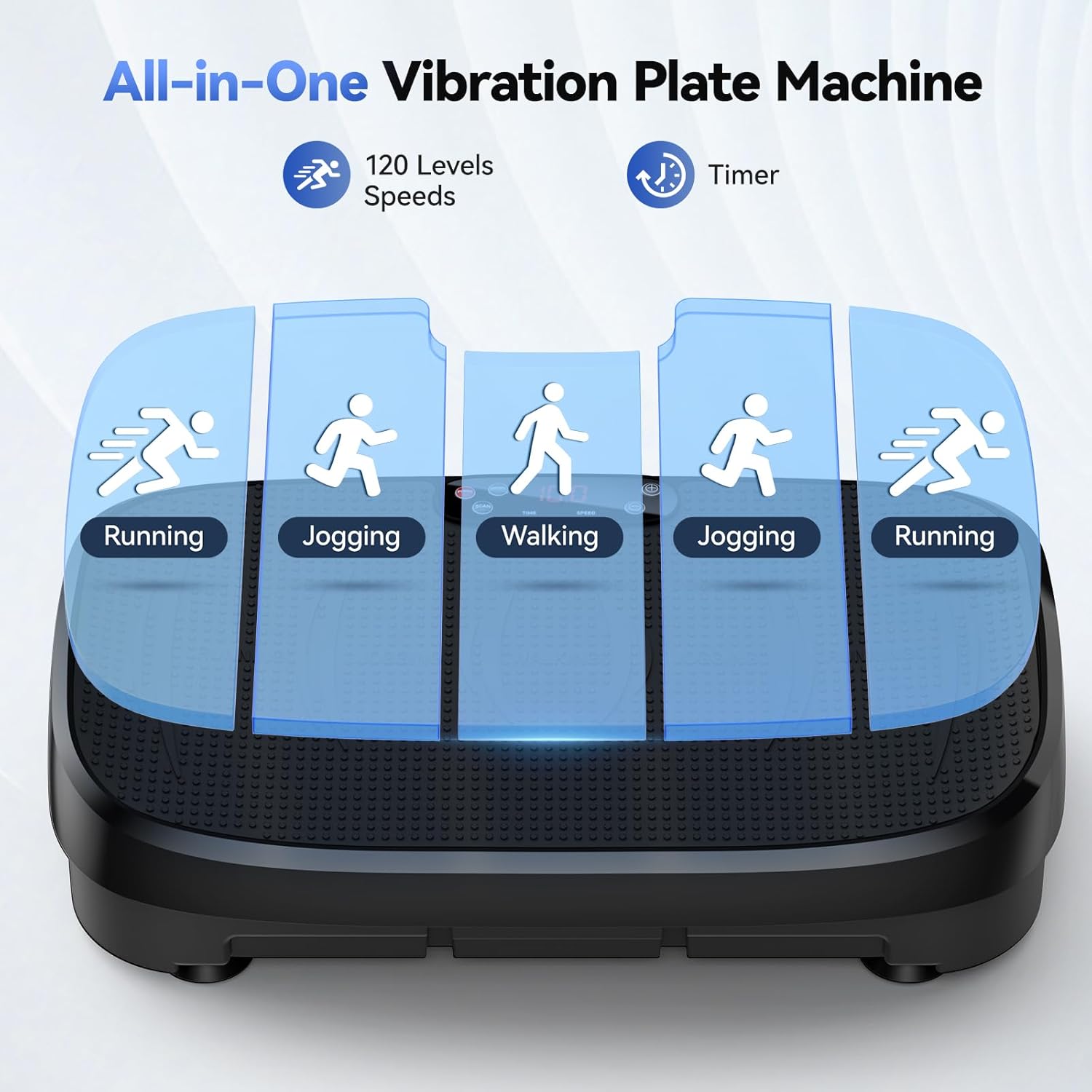 Plateforme vibrante pour brûle - Treadmill Home Gym avis et prix