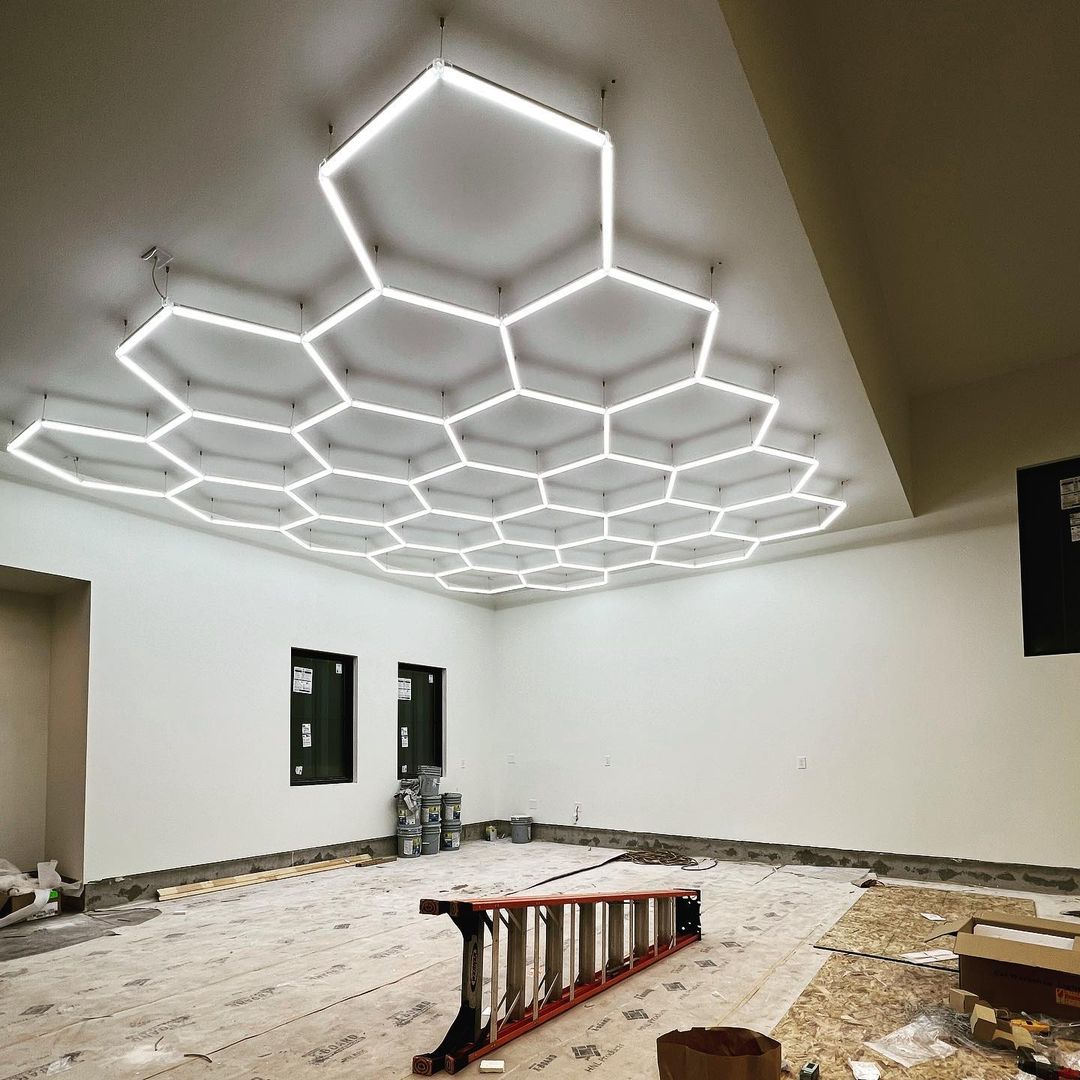 Lumière LED hexagonale Ultra l - Home Gym Youtube avis et prix