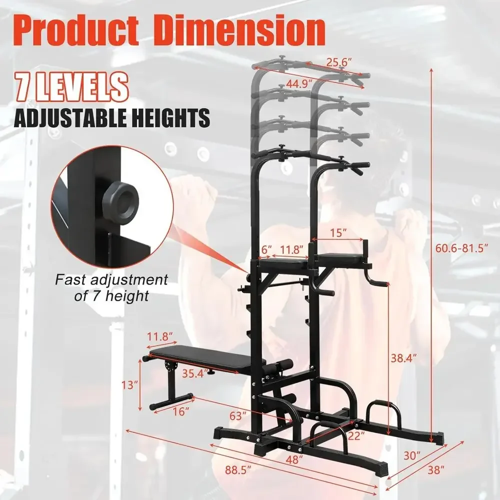 Station de dips robuste à haut - Home Gym Multi Station avis et prix