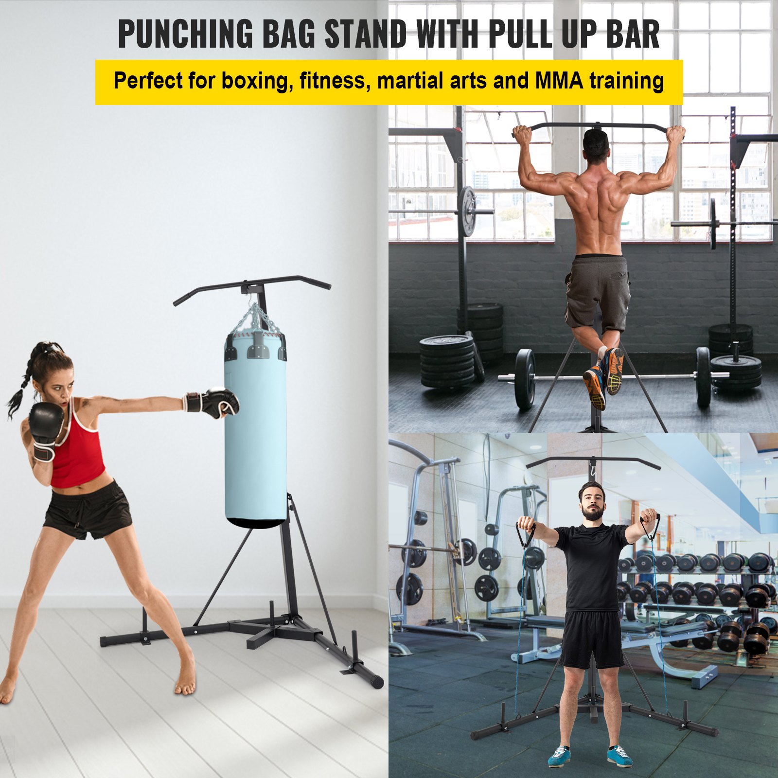 Support de boxe sur pied avec  - Home Gym Youtube avis et prix