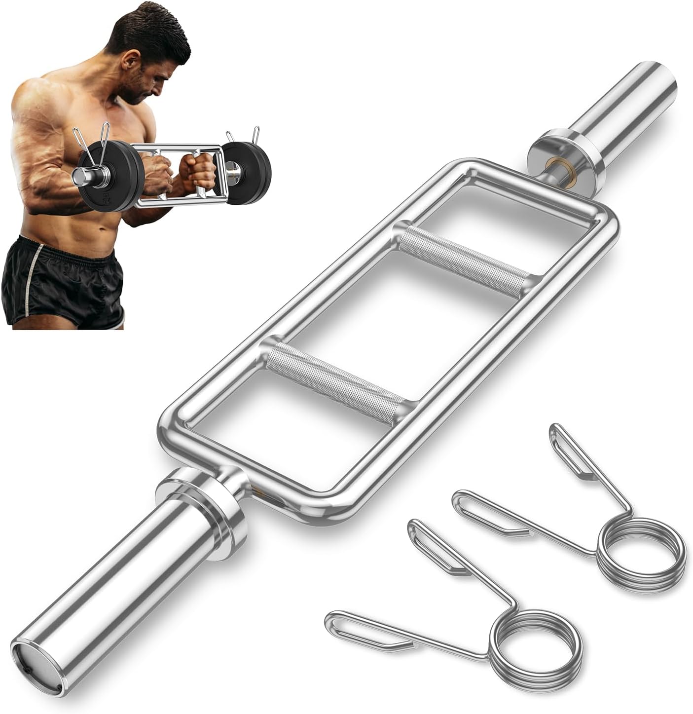 Barre de triceps en acier pour - Olympic Barbell 20Kg avis et prix