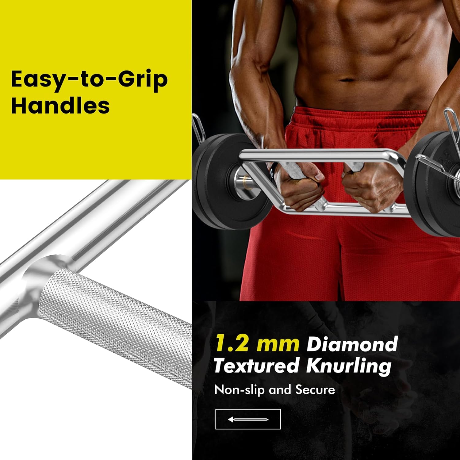 Barre de triceps en acier pour - Olympic Barbell 20Kg avis et prix