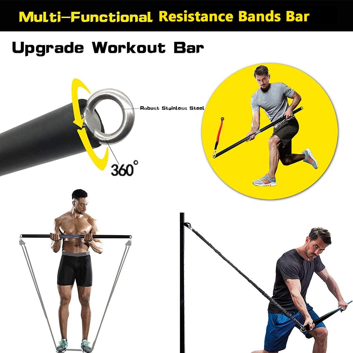 Bande élastique de résistance  - Treadmill Home Gym avis et prix