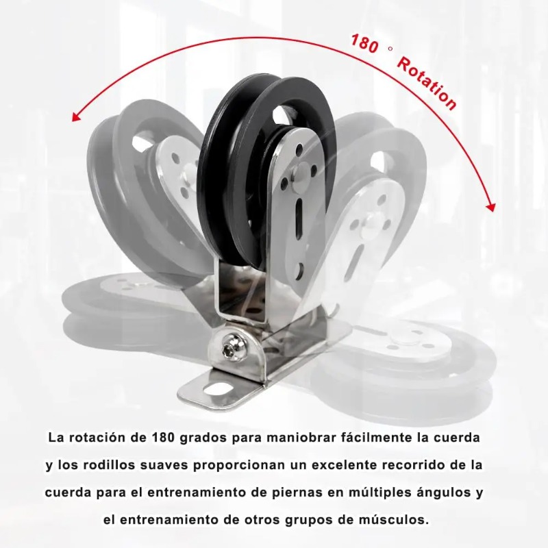 Poulie murale rotative silenci - Home Gym Design avis et prix